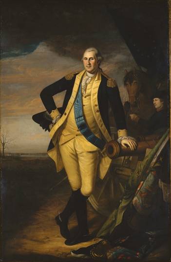 George Washington ca. 1781 	by  Charles Wilson Peale 1741-1827 	The Metropolitan Museum of Art New York NY 97.33